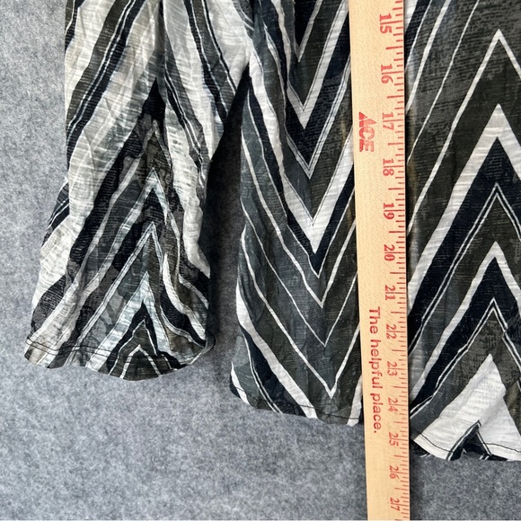 DAVID CLINE Crushed Roll Tab Sleeve Shirt Snap Front "Stone" Greys Size Medium - Picture 8 of 9